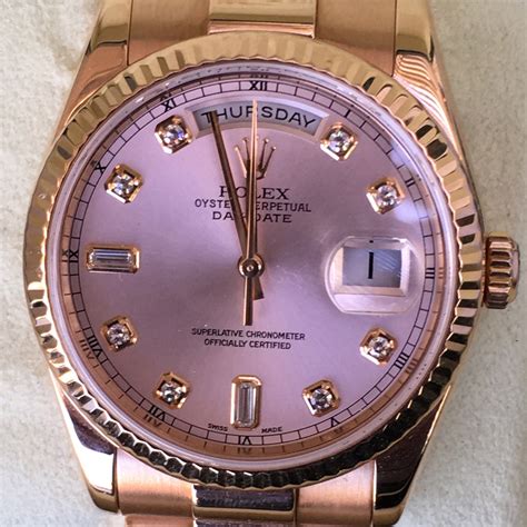 rose gold presidential rolex 36mm|Rolex 36mm day date.